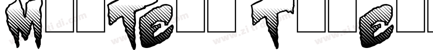 Mystery Typewroter字体转换